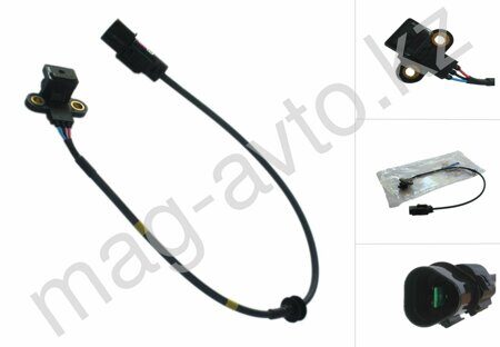3558, Датчик положения коленвала 3-контактный V=3.5 HYUNDAI/KIA MOBIS 39310-39010