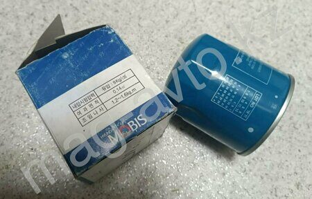 14343, Фильтр масляный (малый) дизель MOBIS KIA 0RF03-23802